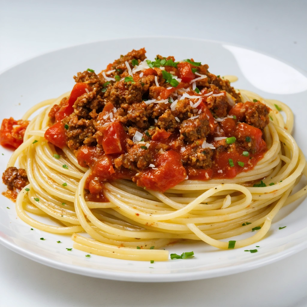 Spaghetti med köttfärssås
