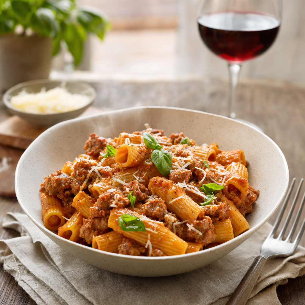 Pasta salsiccia