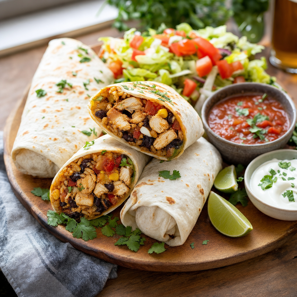 Kyckling burritos
