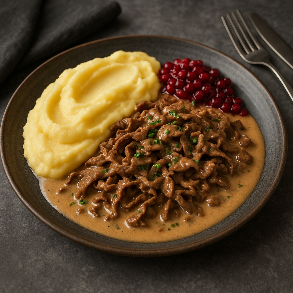 Renskav med Potatis