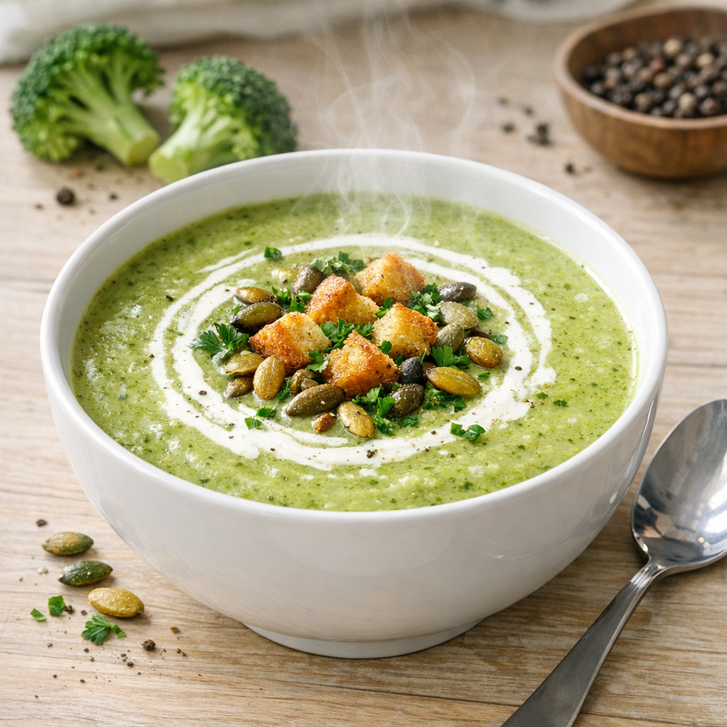 Broccolisoppa